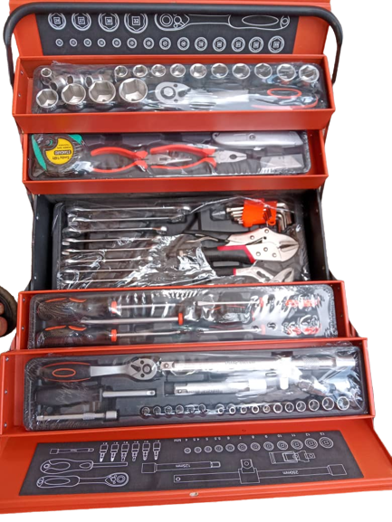85 Piece Mechanics Equipment And Tools Box